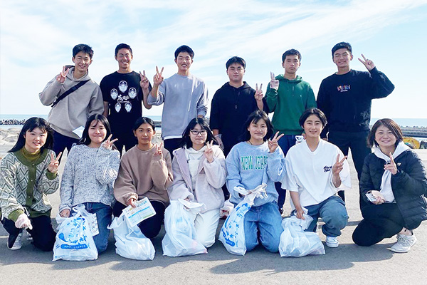 SDGs教育旅行に参加の東北高校生徒の写真